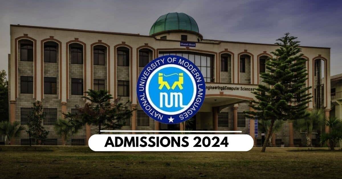 NUML University Admission 2024 Last Date